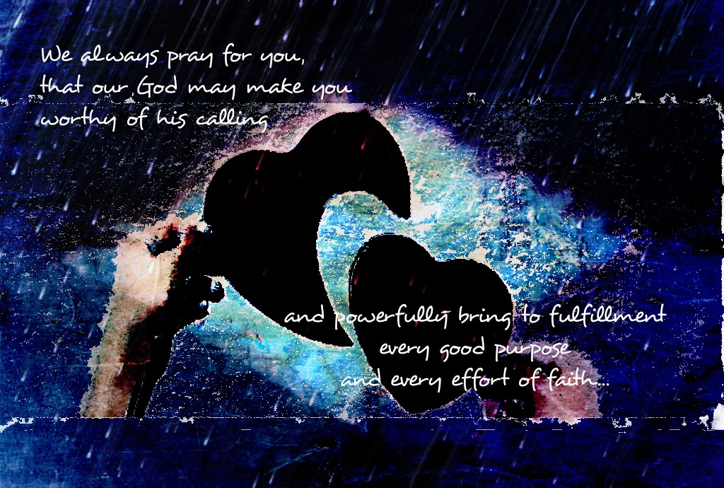 we always pray for you