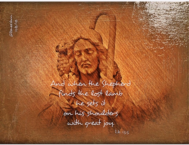 Lk15_5 lost lamb