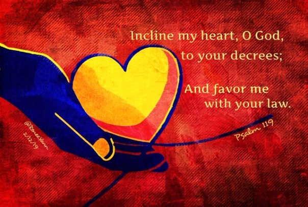 Ps119 incline my heart