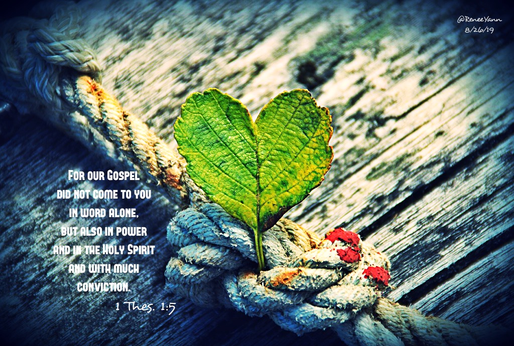 1 Thes 1:5 Thank You