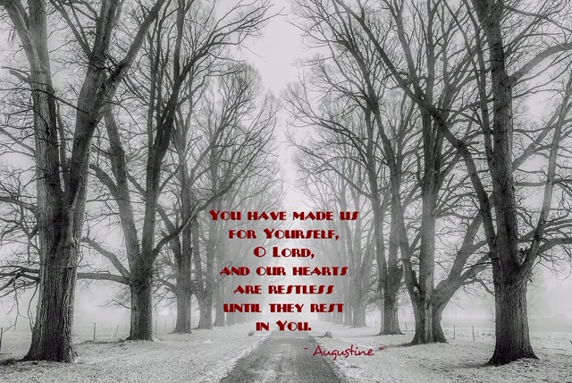 made us for yourself