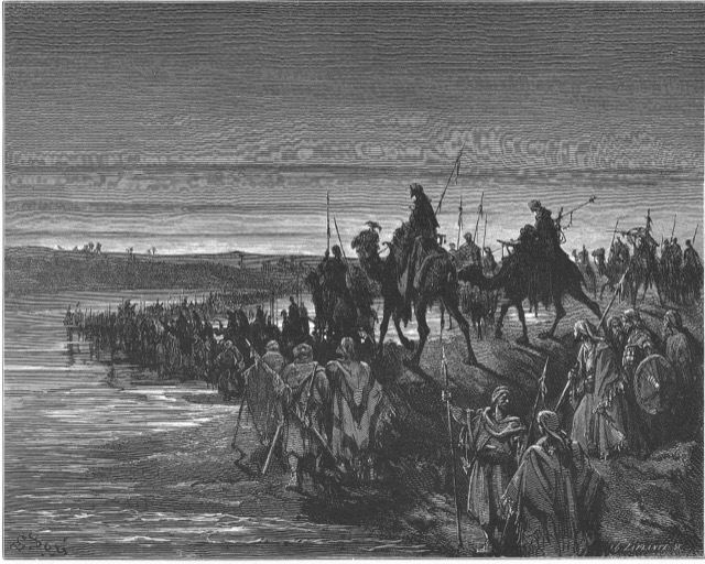 Israelites into Canaan