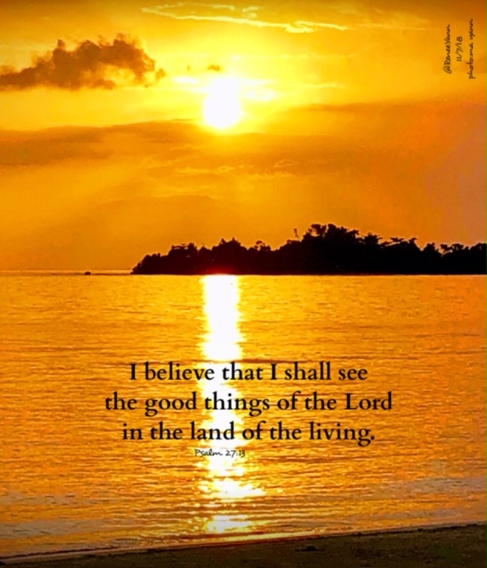 Psalm27- land of living