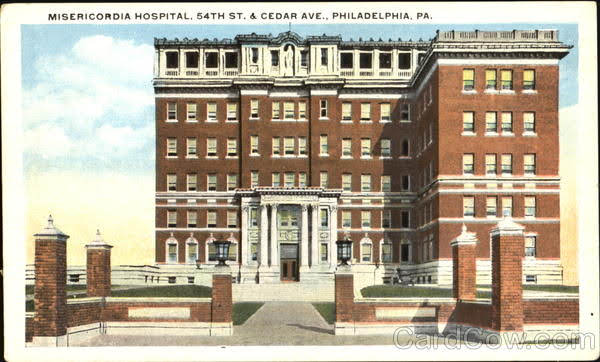 misericordia post card