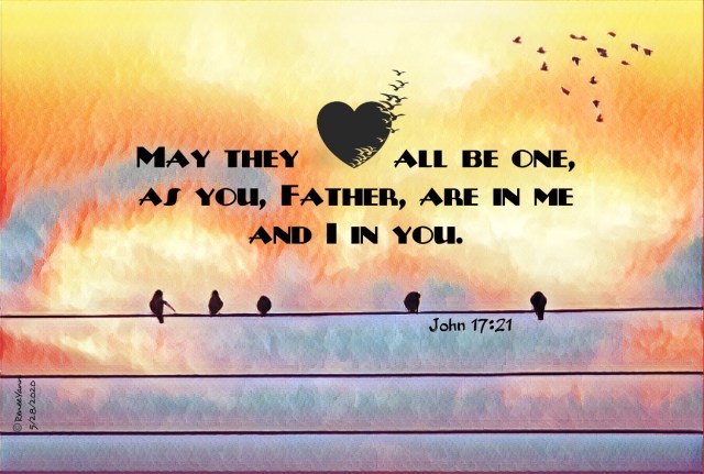 Jn17_21 all one